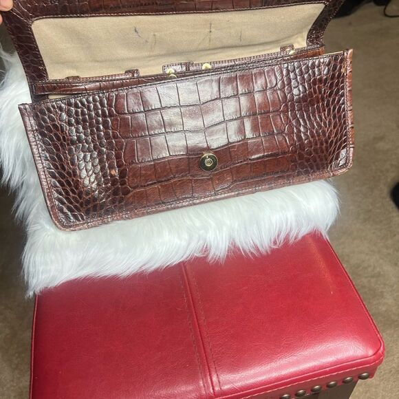 Cole Haan Leather  Brown Vintage Clutch Purse - Picture 2 of 7